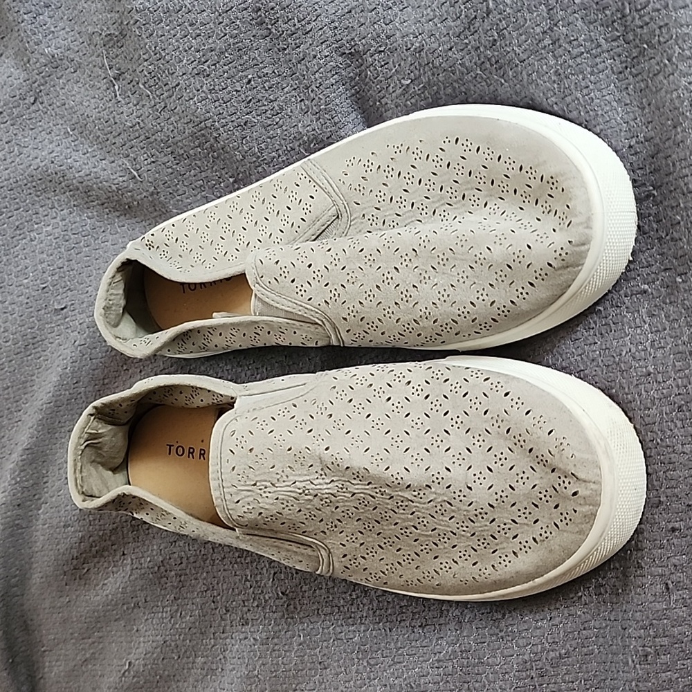 Torrid Flats Gray Slide Sneakers